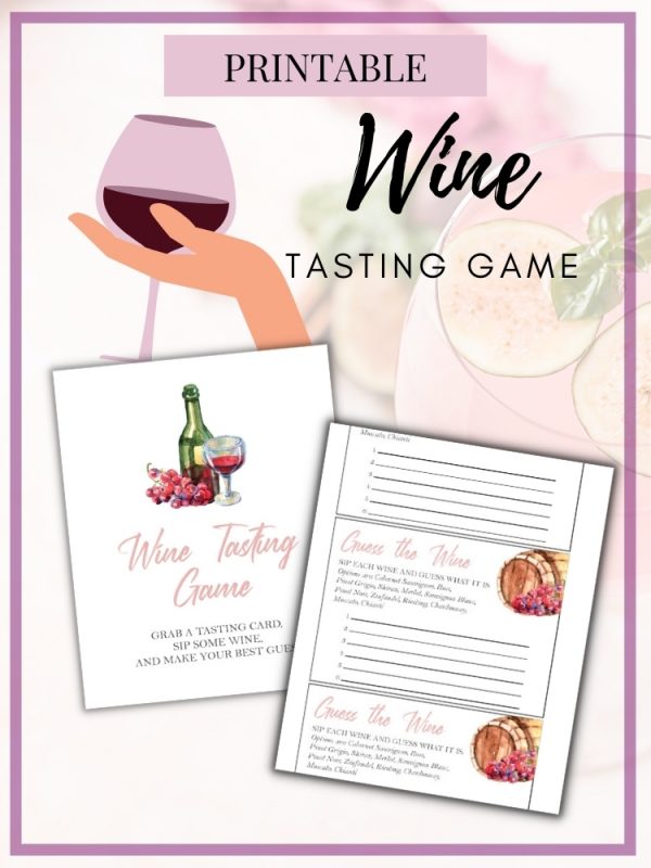 printable wine tasting game