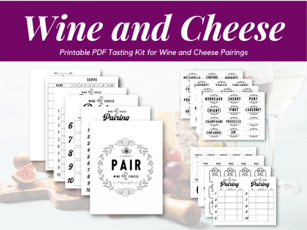 Wine and Cheese Tasting Kit